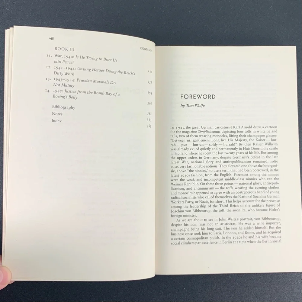 Hitler’s Diplomat: The Life and times of Joachim von Ribbentrop by J. Weitz.